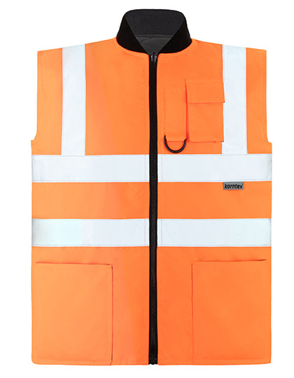 Hi-Vis Reversible Safety Bodywarmer Ural 2-in-1 (KX803)