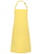 Latzschürze Basic mit Tasche und Schnalle (KY044)