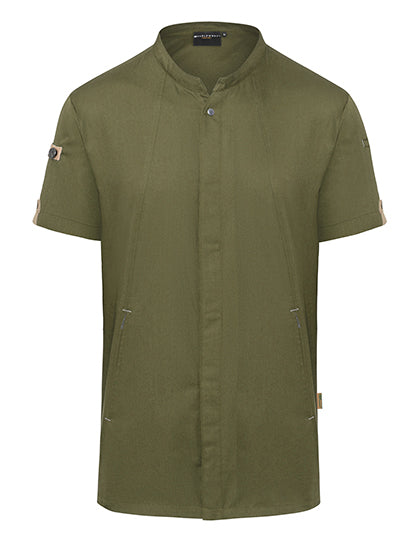 Kurzarm Kochjacke Green-Generation (KY052)