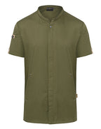 Kurzarm Kochjacke Green-Generation (KY052)
