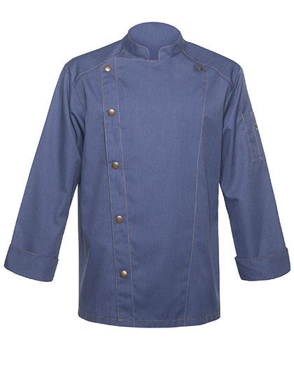 Kochjacke Jeans-Style (KY099)