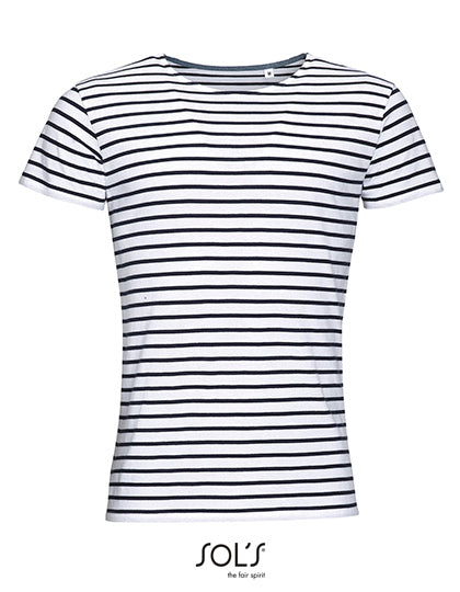 Men´s Round Neck Striped T-Shirt Miles (L01398)