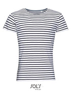 Men´s Round Neck Striped T-Shirt Miles (L01398)