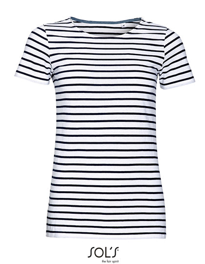 Women´s Round Neck Striped T-Shirt Miles (L01399)