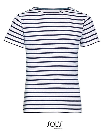 Kids´ Round Neck Striped T-Shirt Miles (L01400)