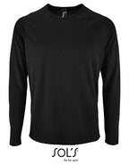 Men´s Long Sleeve Sports T-Shirt Sporty (L02071)