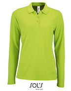 Women´s Long-Sleeve Piqué Polo Shirt Perfect (L02083)