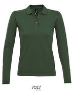 Women´s Long-Sleeve Piqué Polo Shirt Perfect (L02083)