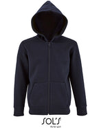 Kids´ Zip Hoodie Stone (L02092)