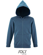 Kids´ Zip Hoodie Stone (L02092)