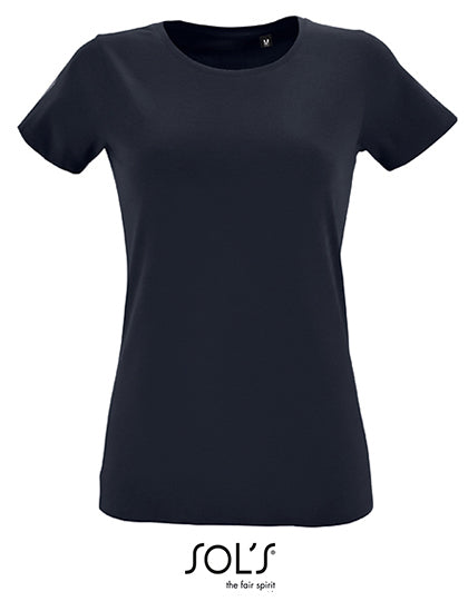 Women´s Round Neck Fitted T-Shirt Regent (L02758)