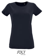Women´s Round Neck Fitted T-Shirt Regent (L02758)