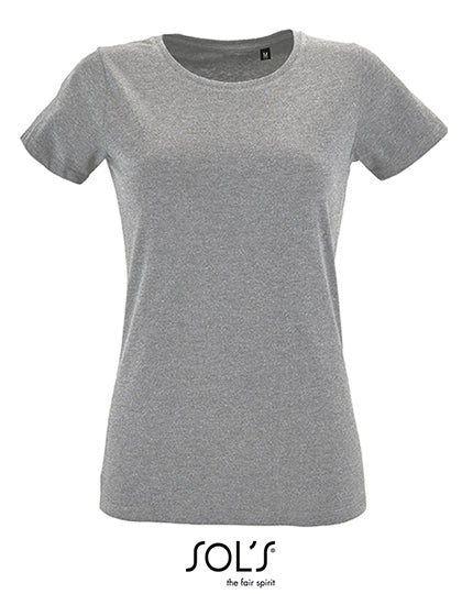Women´s Round Neck Fitted T-Shirt Regent (L02758)