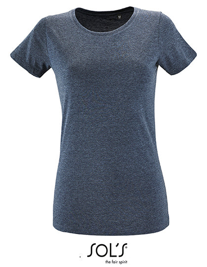 Women´s Round Neck Fitted T-Shirt Regent (L02758)