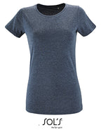 Women´s Round Neck Fitted T-Shirt Regent (L02758)