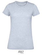 Women´s Round Neck Fitted T-Shirt Regent (L02758)
