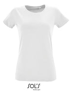 Women´s Round Neck Fitted T-Shirt Regent (L02758)