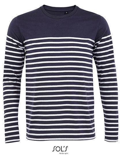 Men´s Long Sleeve Striped T-Shirt Matelot (L03099)