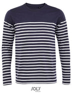 Men´s Long Sleeve Striped T-Shirt Matelot (L03099)