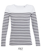Women´s Long Sleeve Striped T-Shirt Matelot (L03100)