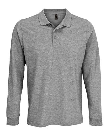 Unisex Long Sleeve Polycotton Polo Shirt (L03983)