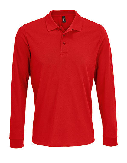 Unisex Long Sleeve Polycotton Polo Shirt (L03983)