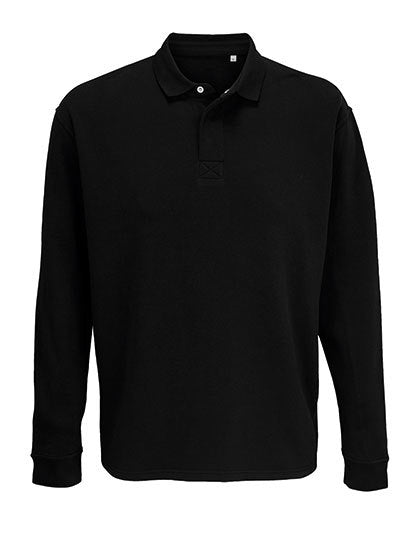 Unisex Polo Collar Sweatshirt Heritage (L03990)