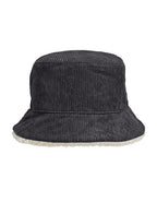 Reversible Sherpa And Velvet Bucket Hat (L03998)