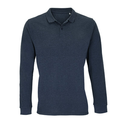 Unisex Long Sleeve Polo Shirt Planet (L04241)