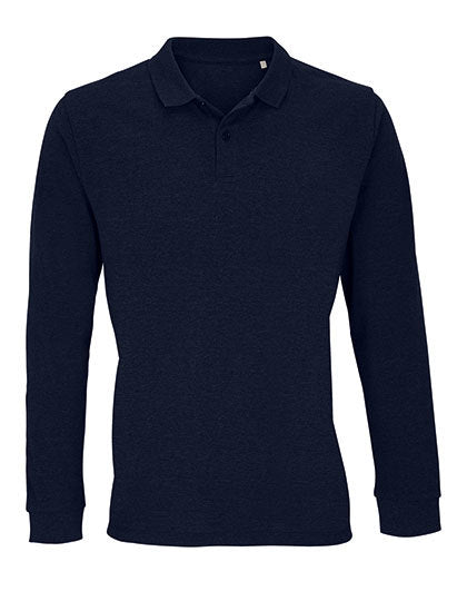 Unisex Long Sleeve Polo Shirt Planet (L04241)