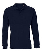 Unisex Long Sleeve Polo Shirt Planet (L04241)