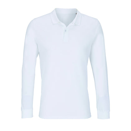 Unisex Long Sleeve Polo Shirt Planet (L04241)