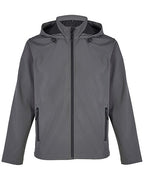 Men´s Race Softshell Hooded Jacket (L04447)