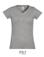 Women´s V-Neck-T-Shirt Moon (L156)