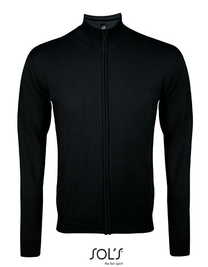 Men´s Zipped Knitted Cardigan Gordon (L413)