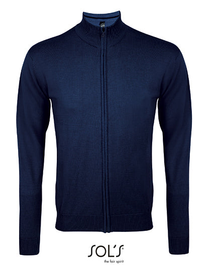 Men´s Zipped Knitted Cardigan Gordon (L413)