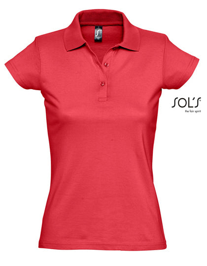 Women´s Jersey Polo Shirt Prescott (L534)