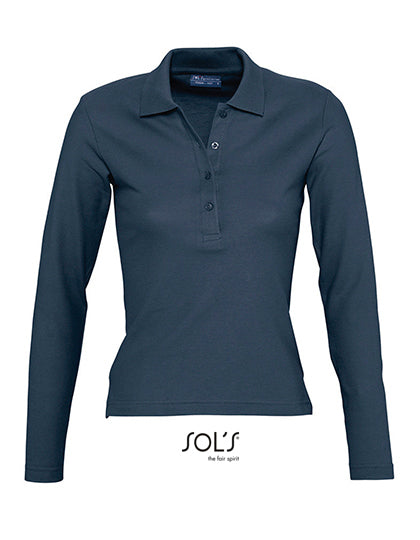 Women´s Long Sleeve Polo Podium (L535)