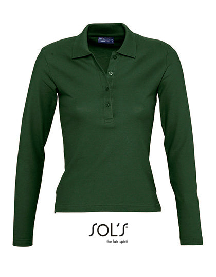 Women´s Long Sleeve Polo Podium (L535)