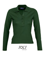 Women´s Long Sleeve Polo Podium (L535)