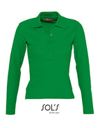 Women´s Long Sleeve Polo Podium (L535)