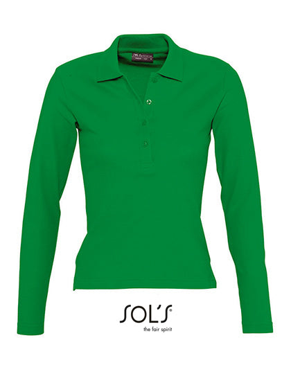 Women´s Long Sleeve Polo Podium (L535)