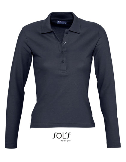 Women´s Long Sleeve Polo Podium (L535)