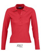 Women´s Long Sleeve Polo Podium (L535)