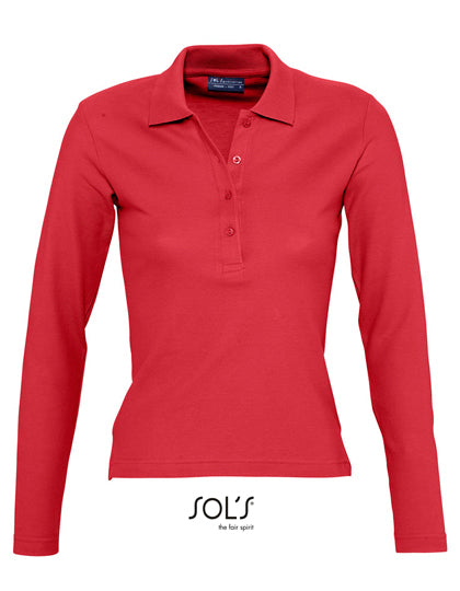 Women´s Long Sleeve Polo Podium (L535)