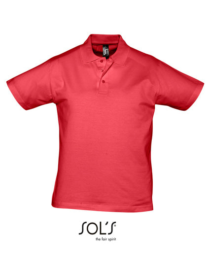 Men´s Jersey Polo Shirt Prescott (L538)