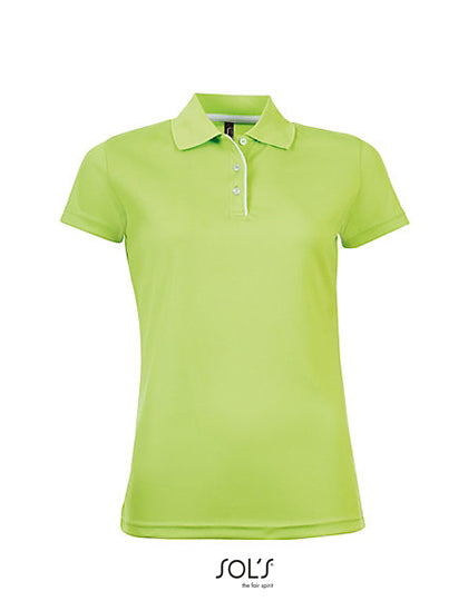 Women´s Sports Polo Shirt Performer (L544)