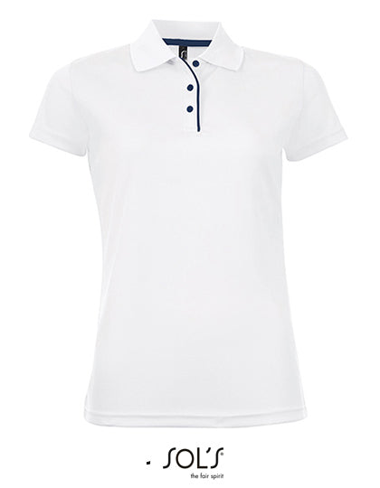 Women´s Sports Polo Shirt Performer (L544)