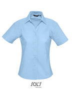 Women´s Oxford-Blouse Elite Short Sleeve (L610)