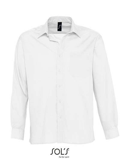 Popeline-Shirt Baltimore Long Sleeve (L623)